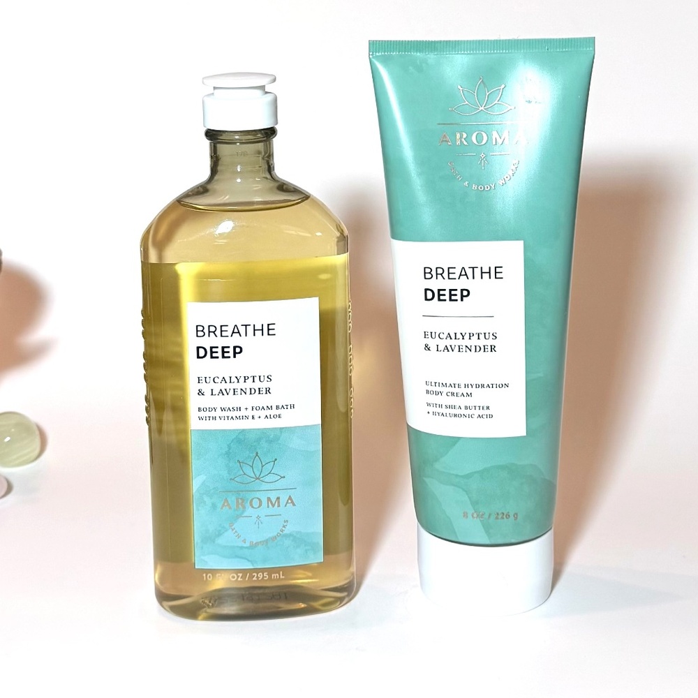 EUCALYPTUS LAVENDER Body Cream + Body Wash